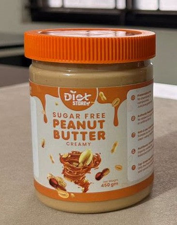 Sugar free Peanut Butter Creamy 450gram