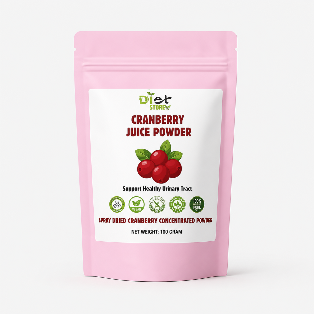 Cranberry Powder (Sugar free)