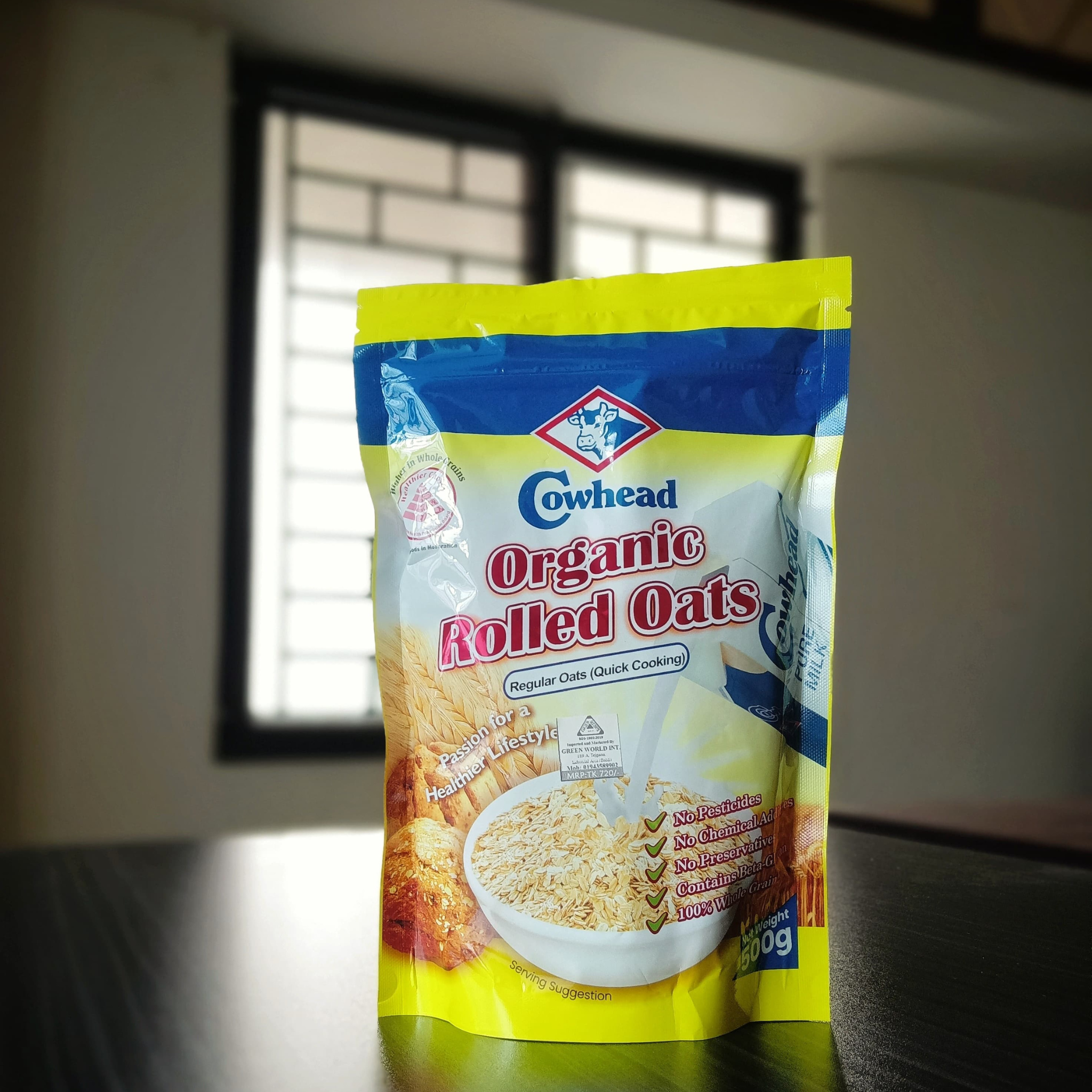 Cowhead Organic Rolled Oats