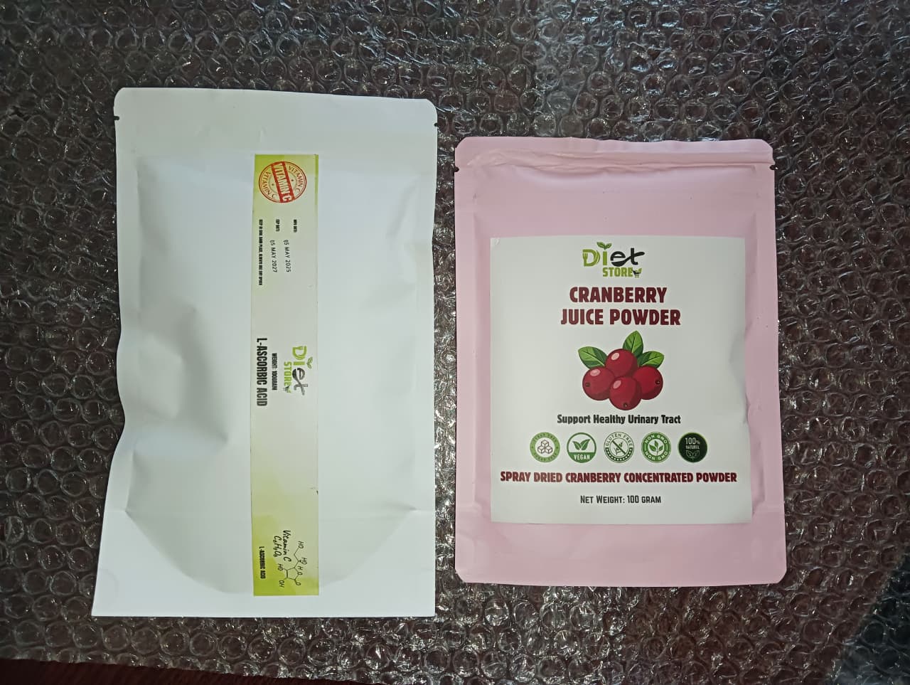 Cranberry Vitamin C combo